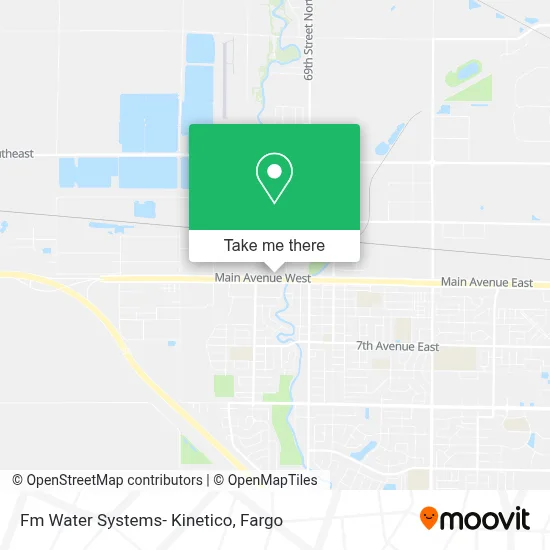 Fm Water Systems- Kinetico map