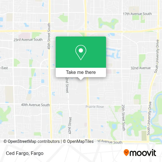 Ced Fargo map