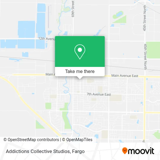 Addictions Collective Studios map