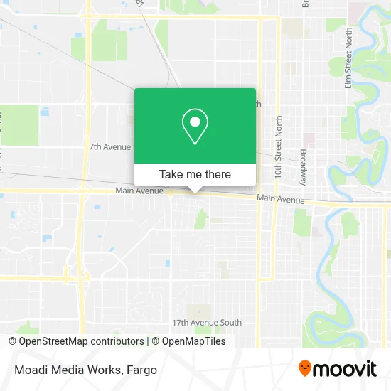 Moadi Media Works map