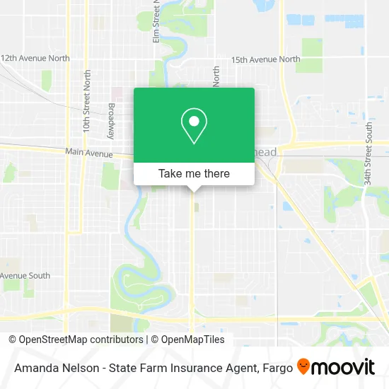 Amanda Nelson - State Farm Insurance Agent map