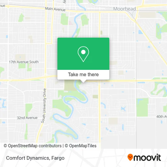 Comfort Dynamics map