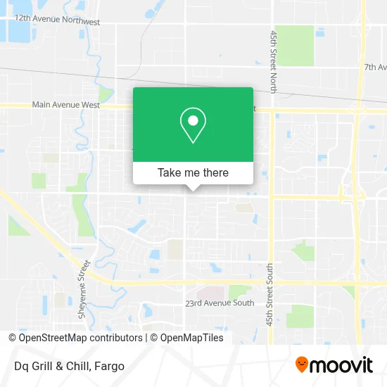 Dq Grill & Chill map