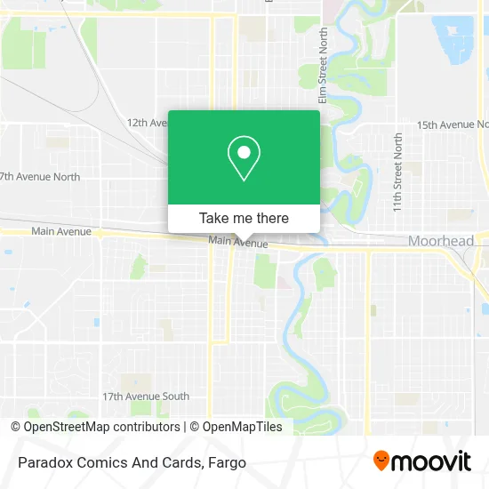 Paradox Comics And Cards map