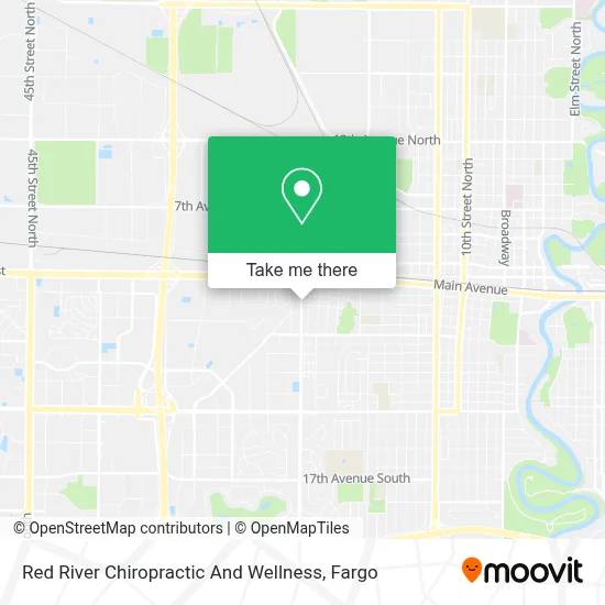 Red River Chiropractic And Wellness map