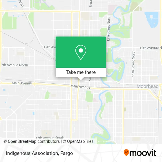 Indigenous Association map