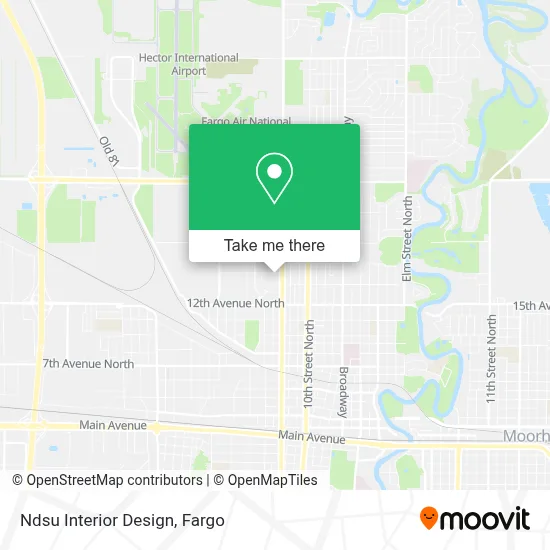 Ndsu Interior Design map