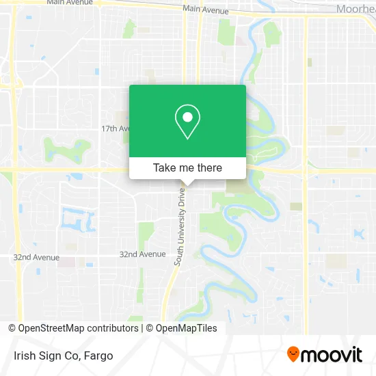 Irish Sign Co map