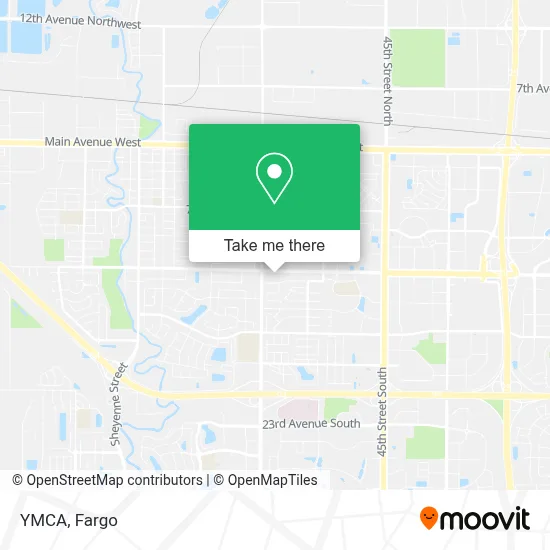 Ymca map
