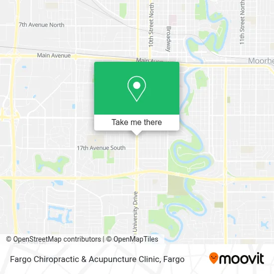 Fargo Chiropractic & Acupuncture Clinic map
