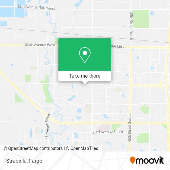 Strabella map