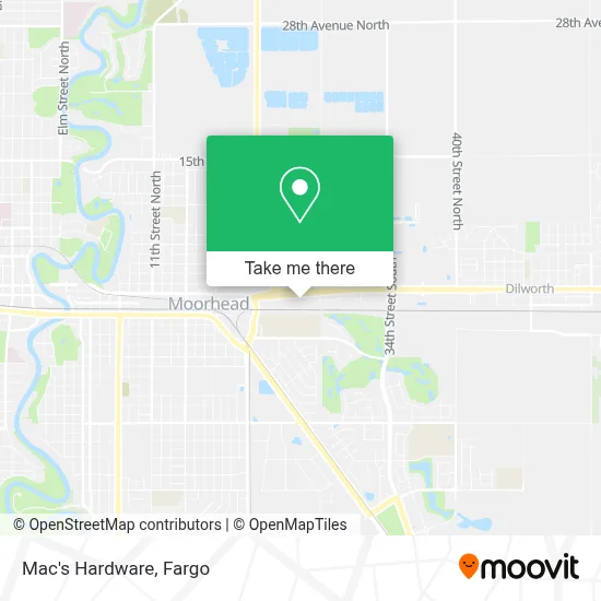 Mac's Hardware map
