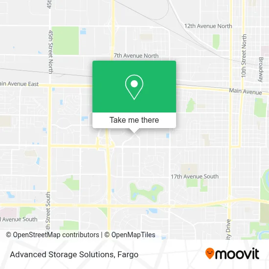 Advanced Storage Solutions map