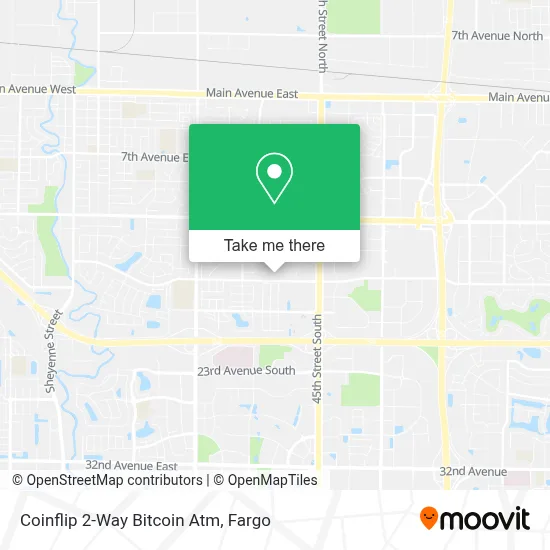 Coinflip 2-Way Bitcoin Atm map