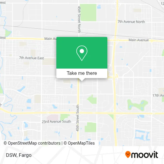 Dsw map