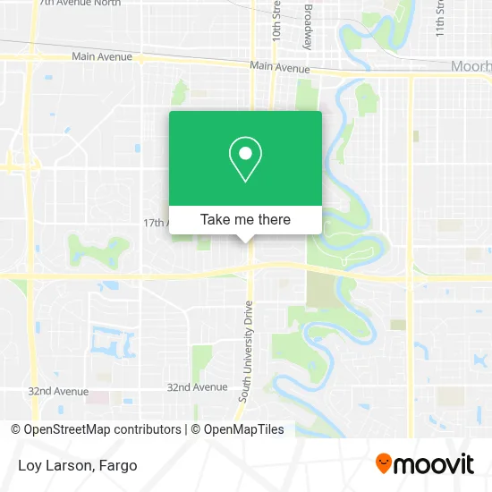 Loy Larson map