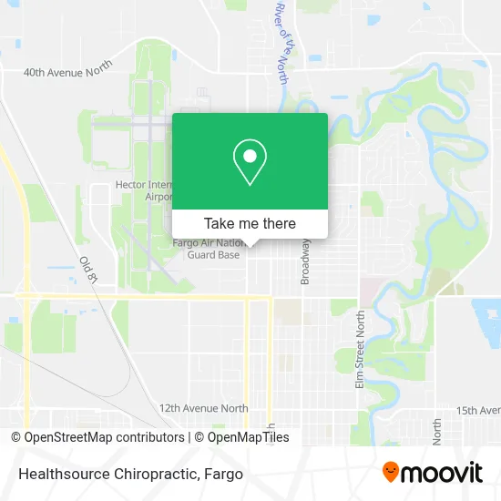 Healthsource Chiropractic map
