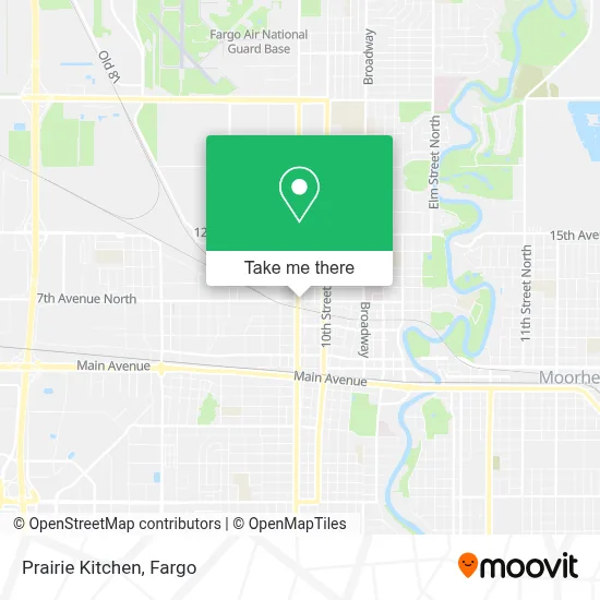 Prairie Kitchen map