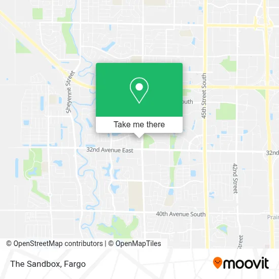 The Sandbox map