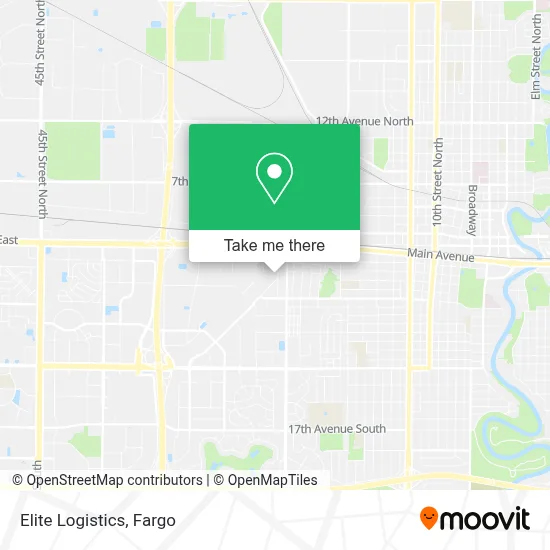 Elite Logistics map