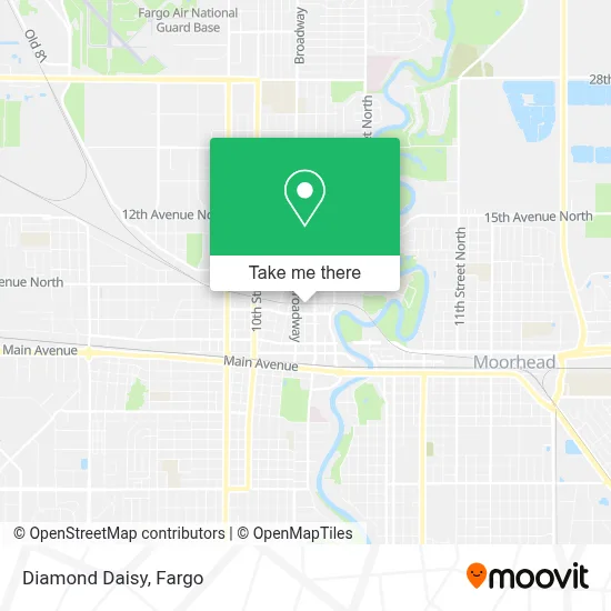 Diamond Daisy map