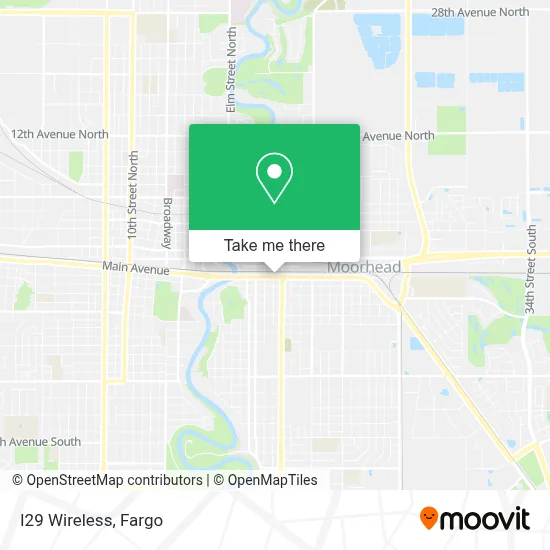 I29 Wireless map