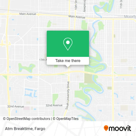 Atm Breaktime map