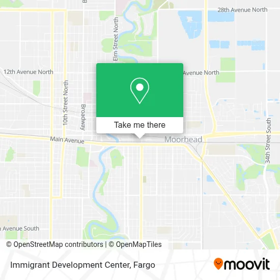 Immigrant Development Center map