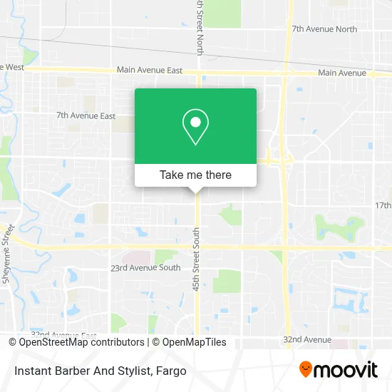 Instant Barber And Stylist map