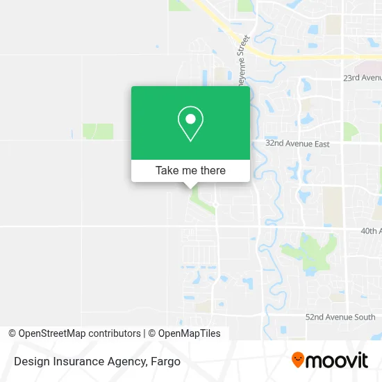 Design Insurance Agency map