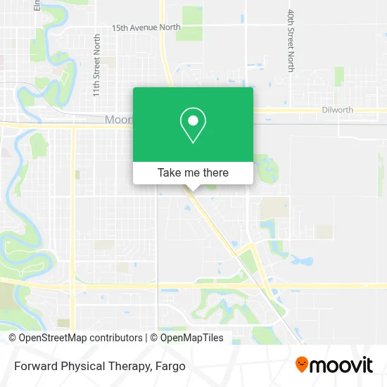 Forward Physical Therapy map