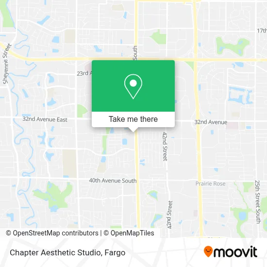 Chapter Aesthetic Studio map