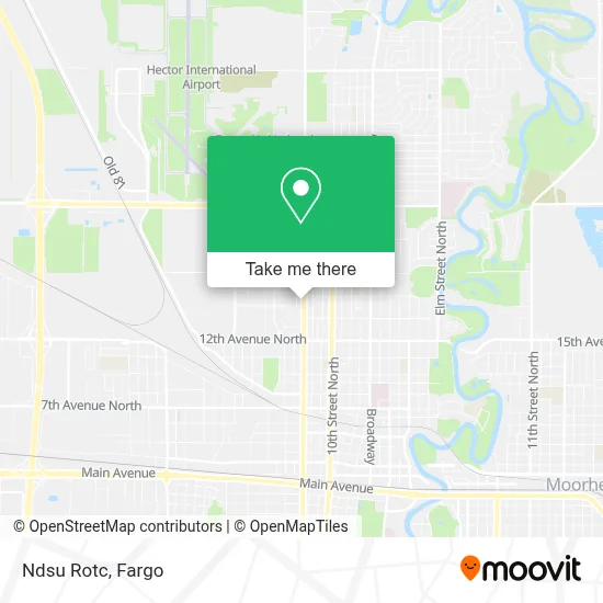 Ndsu Rotc map
