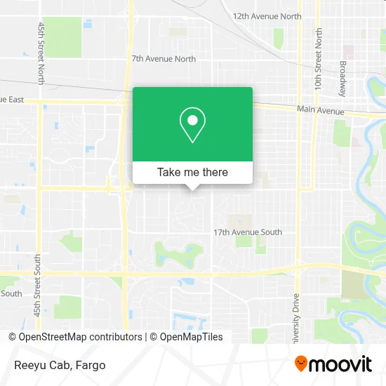 Mapa de Reeyu Cab