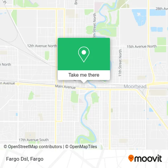 Fargo Dsl map
