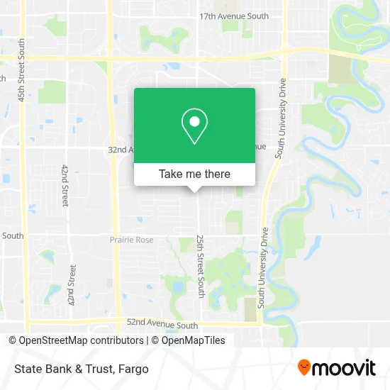 State Bank & Trust map
