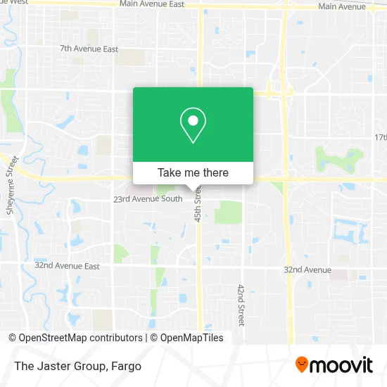 The Jaster Group map