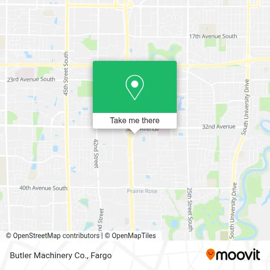 Butler Machinery Co. map