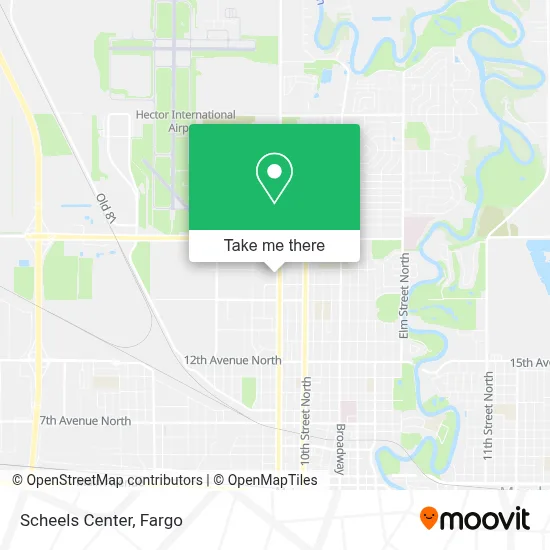 Scheels Center map