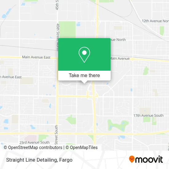 Straight Line Detailing map