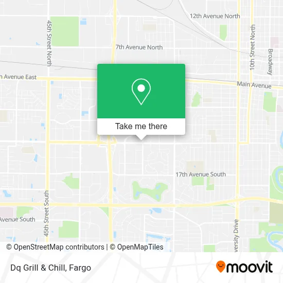 Dq Grill & Chill map