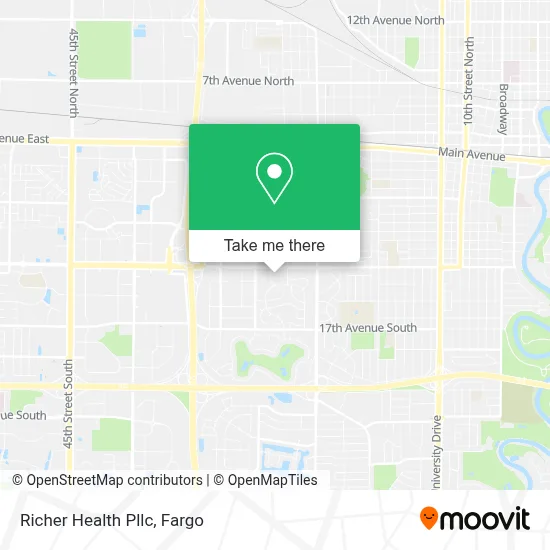 Mapa de Richer Health Pllc