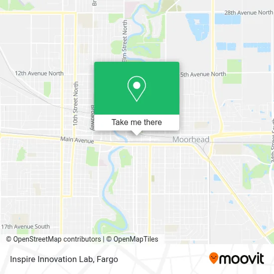 Inspire Innovation Lab map