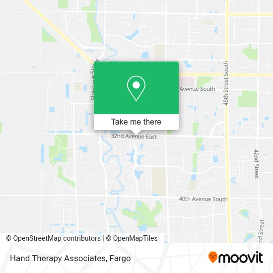 Hand Therapy Associates map