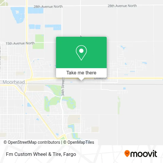 Fm Custom Wheel & Tire map