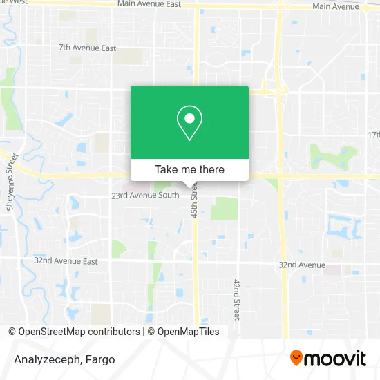 Analyzeceph map