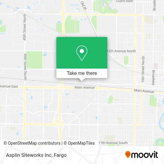 Asplin Siteworks Inc map
