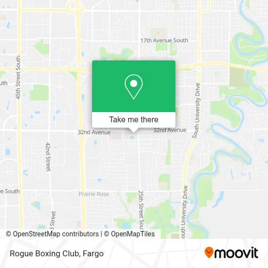 Rogue Boxing Club map