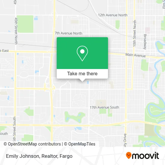 Emily Johnson, Realtor map