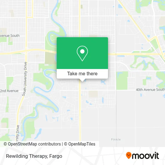Rewilding Therapy map